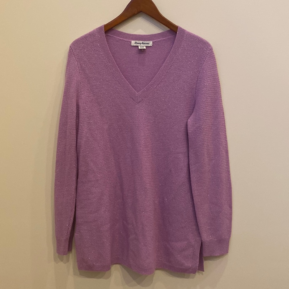 Tommy Bahama Merino Wool Cashmere Blend V-Neck Sweater